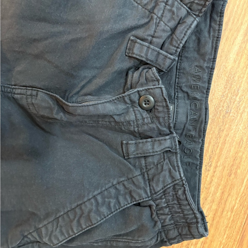 American Eagle Outfitters Women's Straight Leg Pants - Black